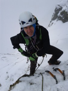 Rich on Pinnacle Belay