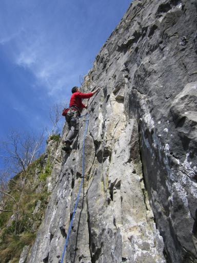 Adidas Terrex Fleece climbing