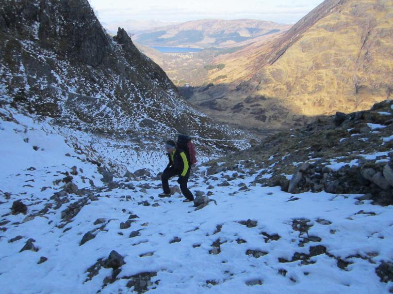 The North Face Infiesto, great for sweaty winter walk ins.