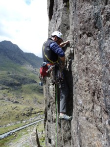 It was great on those breezy days. Clogwyn y Grochan, N.Wales.