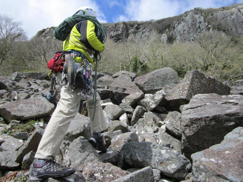 The Salewa Firetail GTX - a good all round approach shoe.