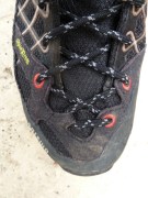 The narrow profile and climbing lace system was good for climbing.