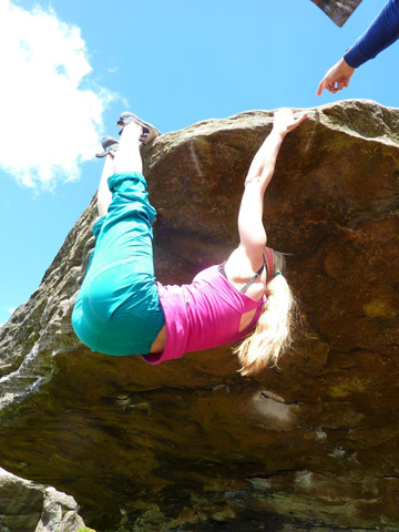 TNF Krank pants - light and compressible.