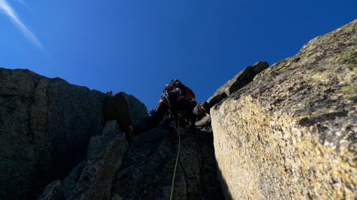 Perfect used as a single rope for direct rock pitches.
