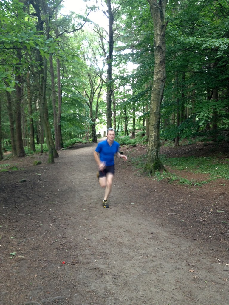Testing the Mammut MTR 71 Shorts on the local trails in the Yorkshire Dales.