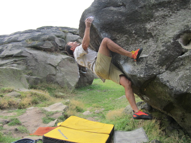 The Millet Yalla heel was OK for hooking and very comfortable.