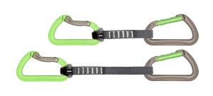 The DMM Aero quickdraw. A great first quickdraw for the budget concious.