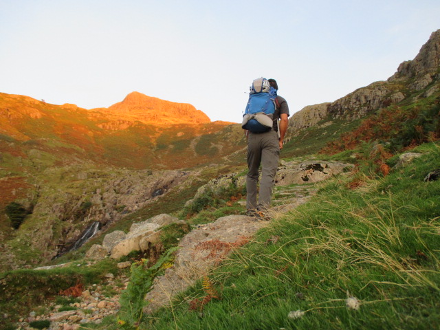 The North Face Casimir 32 showing the helmet cover.