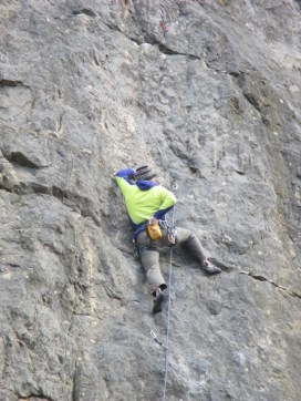 Great freedom of movement for rock climbing.