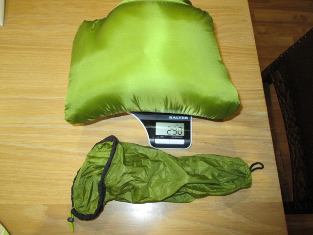 The Arc'teryx Nuclei was super light and compact.