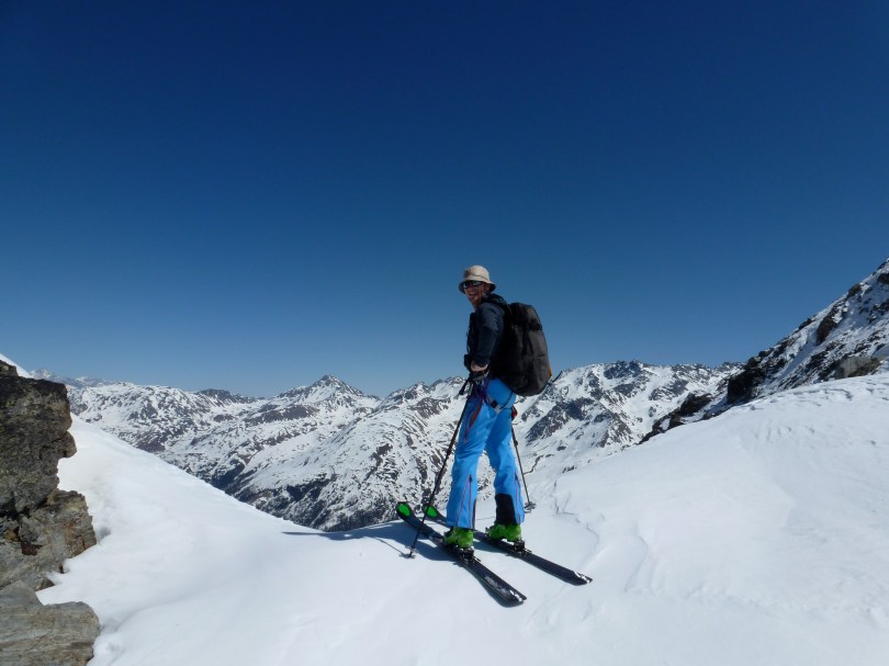 Haglöfs Rando Flex Pant - note the kick patches to resist abrasion from ski edges and crampons.