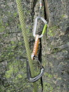 The rope groove placed the rope perfectly.