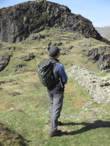 The Mountain Hardwear Hueco 20 was neat enough for hiking with.