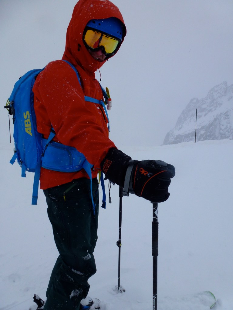 Arc'teryx Alpha Comp Hoody - could handle the odd bit of precipitation when it needed to!