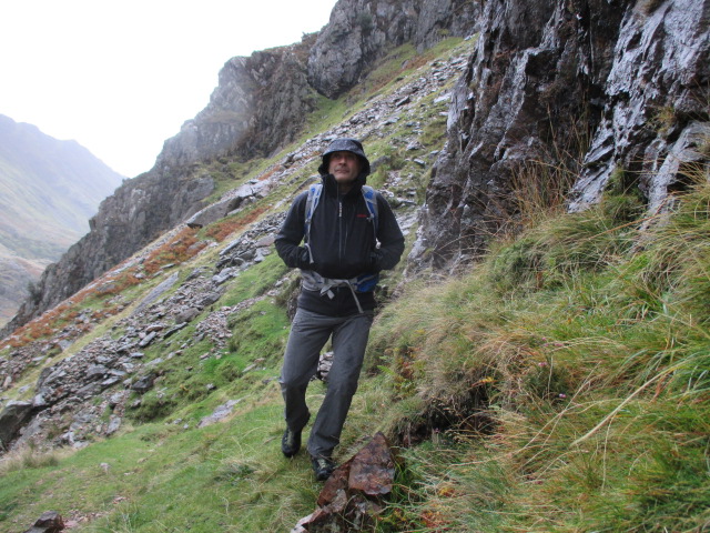 A great hood keeps the rain off.