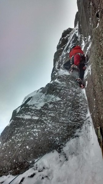 Pitch 3 Bowfell Buttress ©Toby Archer