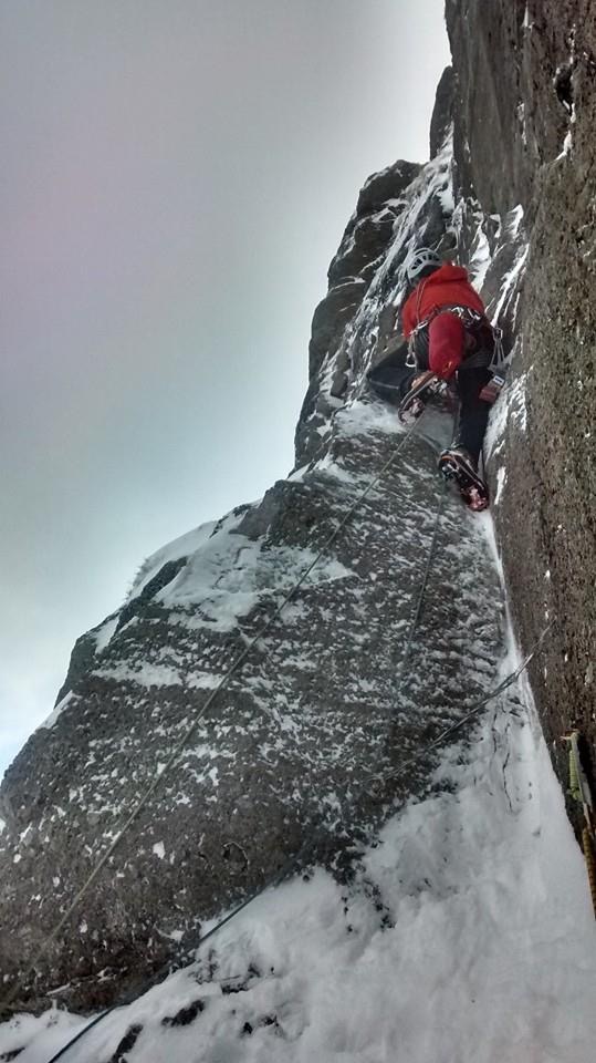 Pitch 3 Bowfell Buttress ©Toby Archer