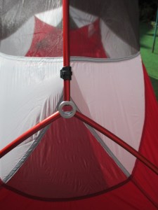 The integrated pole system meant it was a breeze to pitch.