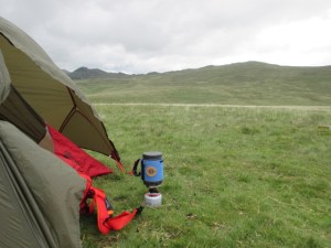 The Primus Lite+ had the best insulated cover of any stove I have used.