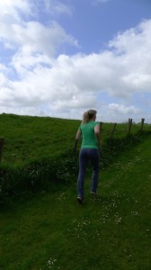 The Go Lie Go Fast was great for running, keeping me cool and dry.