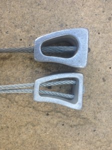 Thinner walls but the same size with very little loss of holding strength.