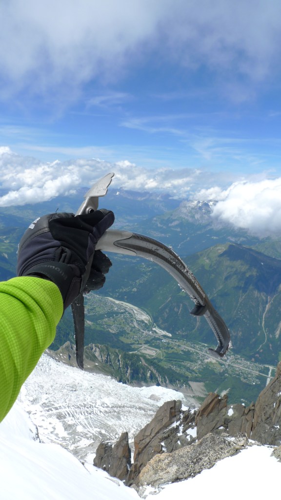 Black Diamond Terminator Gloves - excellent feel and dexterity when handling ice tools.