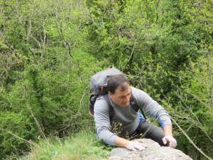 The baselayer was great for climbing in.