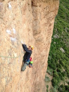 The fit was fine for climbing in.