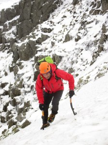 The excellent, tapered leg meant they were great for crampon work.