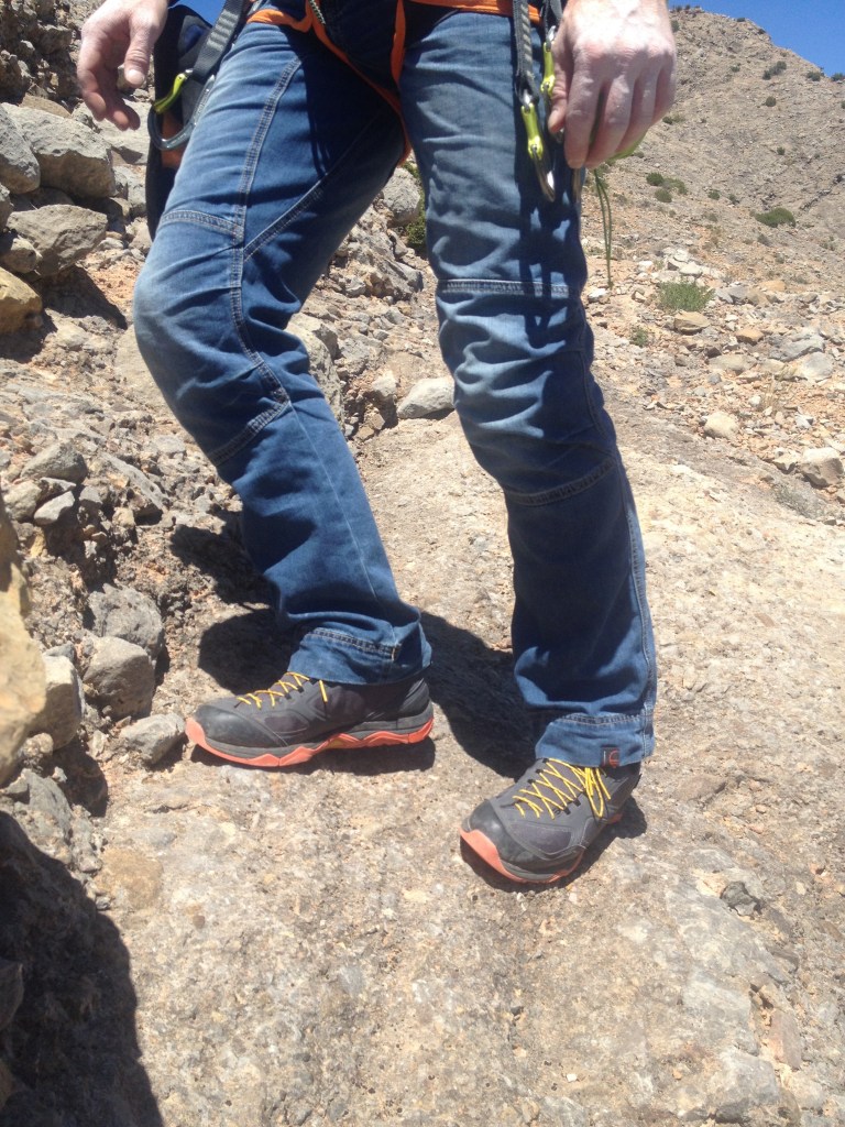 Haglöfs Rocker GT - great on rocky descents.