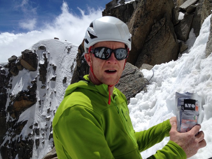 Black Diamond Vapor Helmet - light and well ventilated, perfect for summer alpinism.