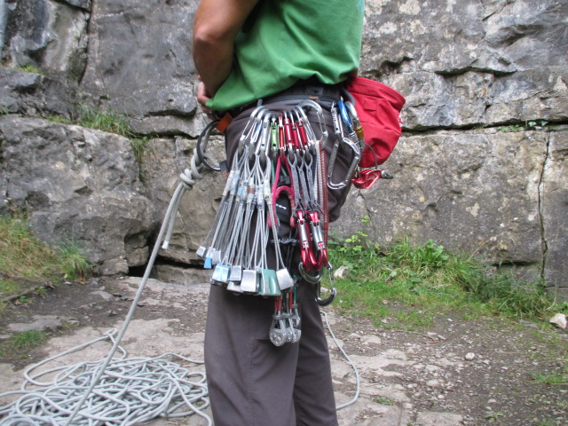 The DMM Mithril had great gear loops that ate kit up easily.