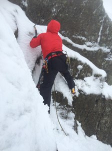 The DMM Mithril fitted well over clothing. The ice clipper slots need further refinement though.