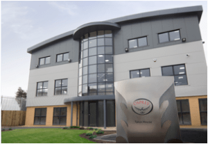 Swanky new Osprey HQ in Dorset.