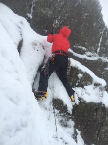 The articulated knees and diamond crotch meant good freedom for climbing.