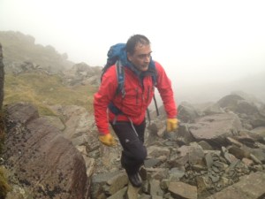 The Sherpa Lithang Pants kept the water out in all weather.