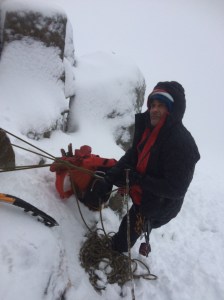The L4 worked fine as a belay jacket and was plenty warm enough for UK winter conditions.