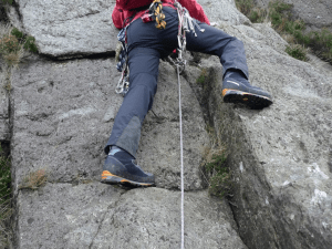 The sole on the Manta Pros were precise enough to rock climb with. 