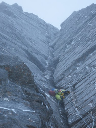 Vanir LT Pants tackling some rough Cairngorm granite. 