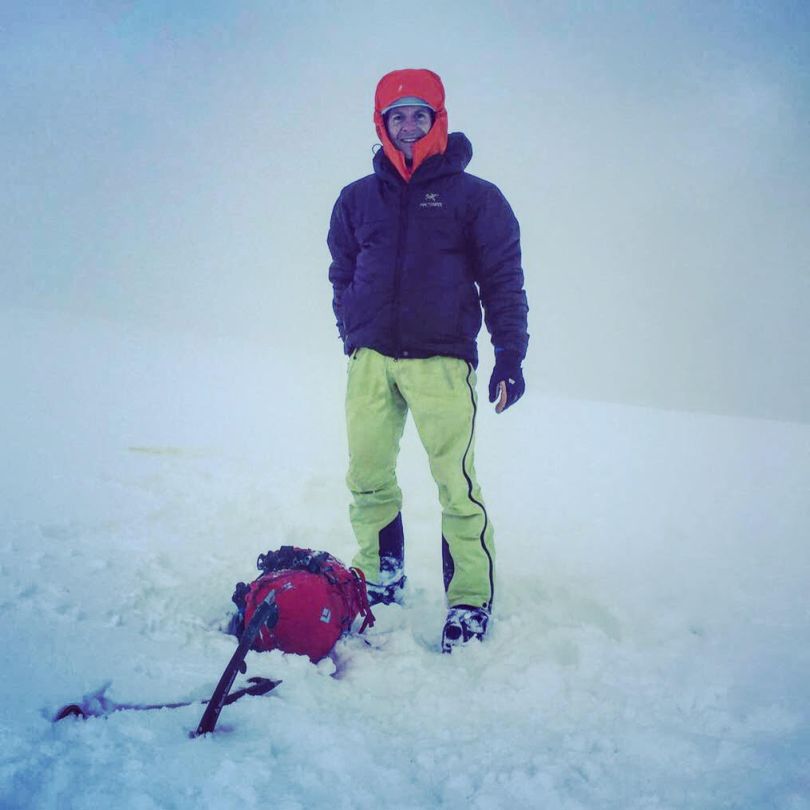 Vanir LT Pants - summit of Ben Nevis after climbing Smith's Route. Not the huge kick patches.