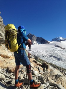 The Scarpa Zodiac Tech were comfortable for those long and hot hikes to bivvies.