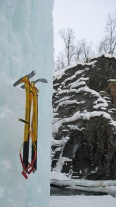 The hot forged picks were great for ice climbing.