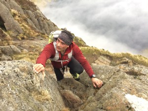 The Salomon X-ALP MTN were perfect for scrambling.