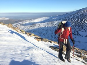 The titanium stays made the Crux AX 35 comfortable when loaded.