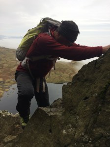 The Crux AX 35 was well sized for fast moving mountain days.