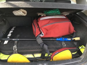 Compact enough to fit easily into my Golf boot.