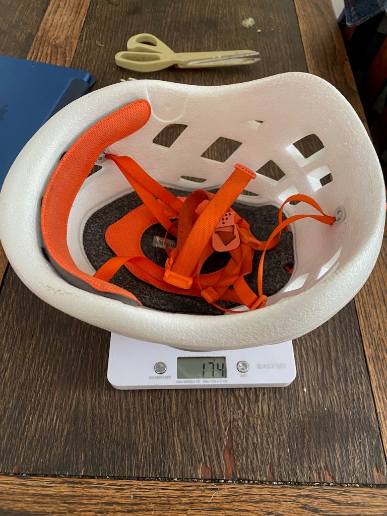 New vs old Petzl SCIROCCO weights