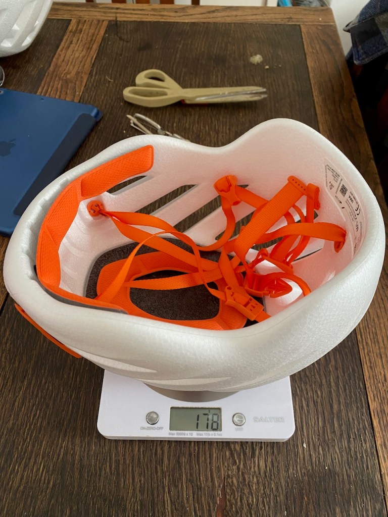 New vs old Petzl SCIROCCO weights